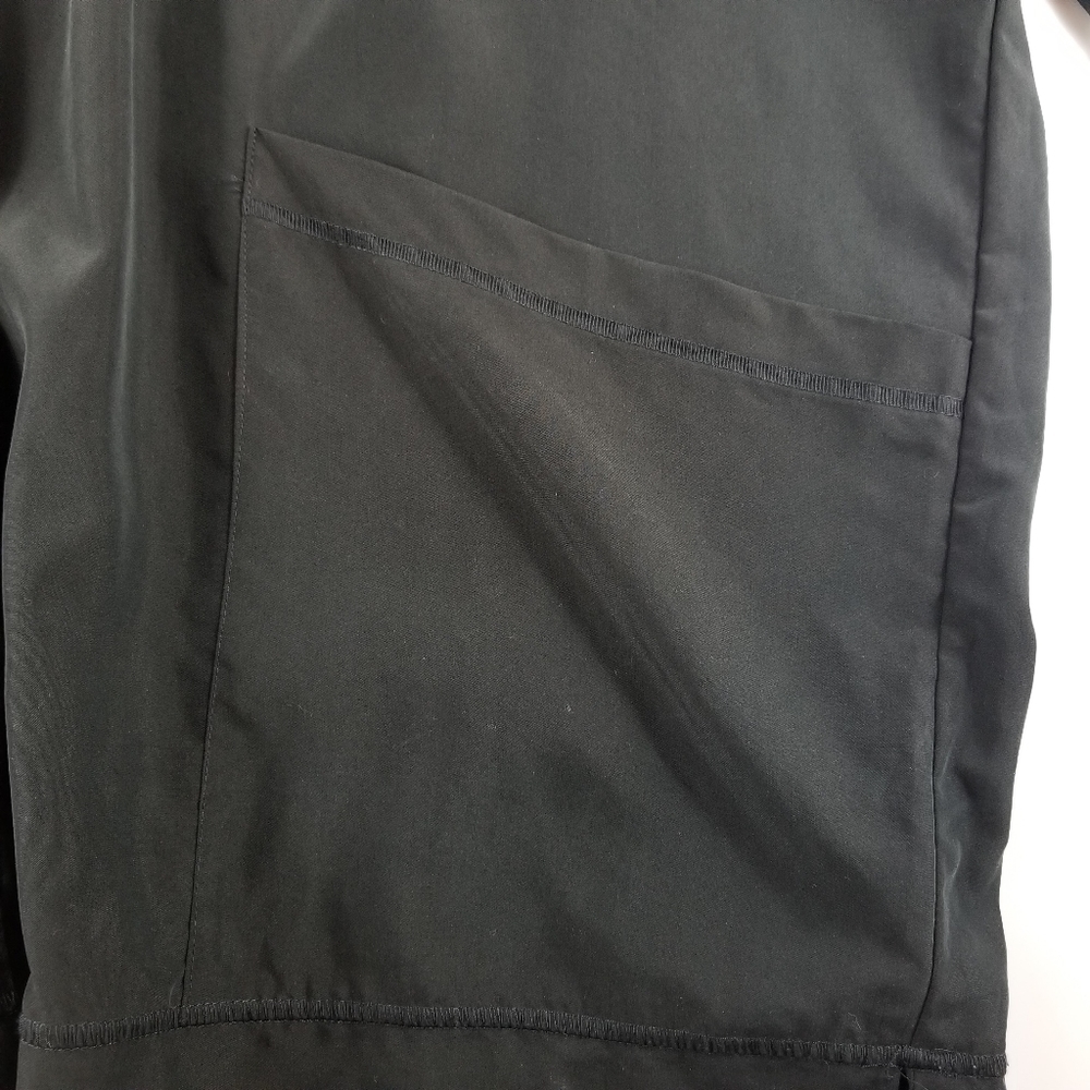 Silence + Noise Kaden Dolman Cocoon Shirt Dress in Black, M - Picture 9 of 15
